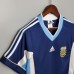 Argentina 1998 World Cup Away Dark Blue Soccer Jersey